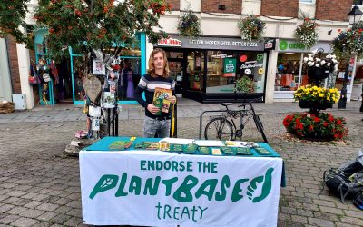 Glastonbury Town Council table Plant Based Treaty vote on 11th October in response to the climate emergency