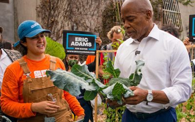 Sept mesures prises par le maire de New York, Eric Adams, pour créer une ville végétarienne