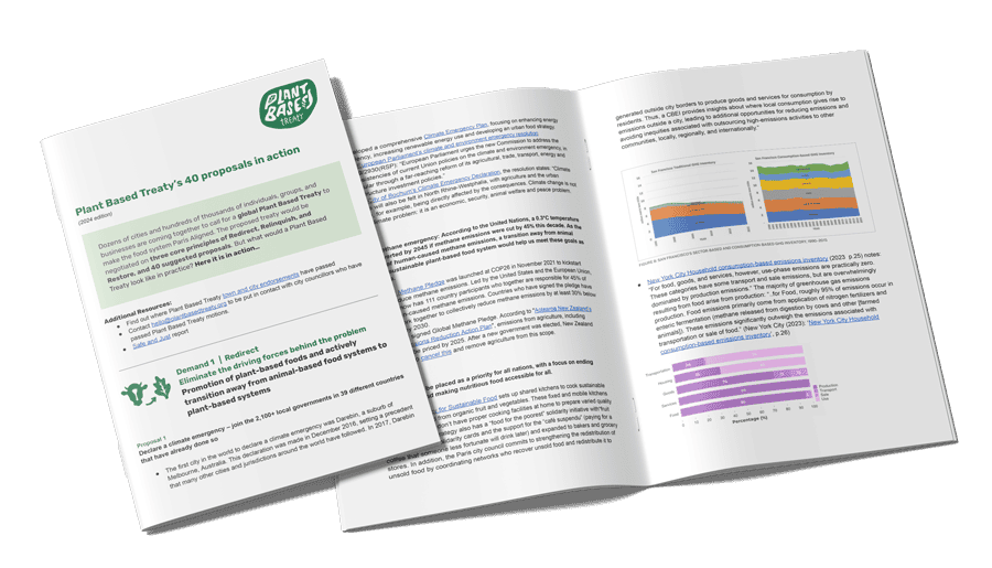 PBT-40-Proposals Report by Plant Based Treaty outlining vegan donut economics