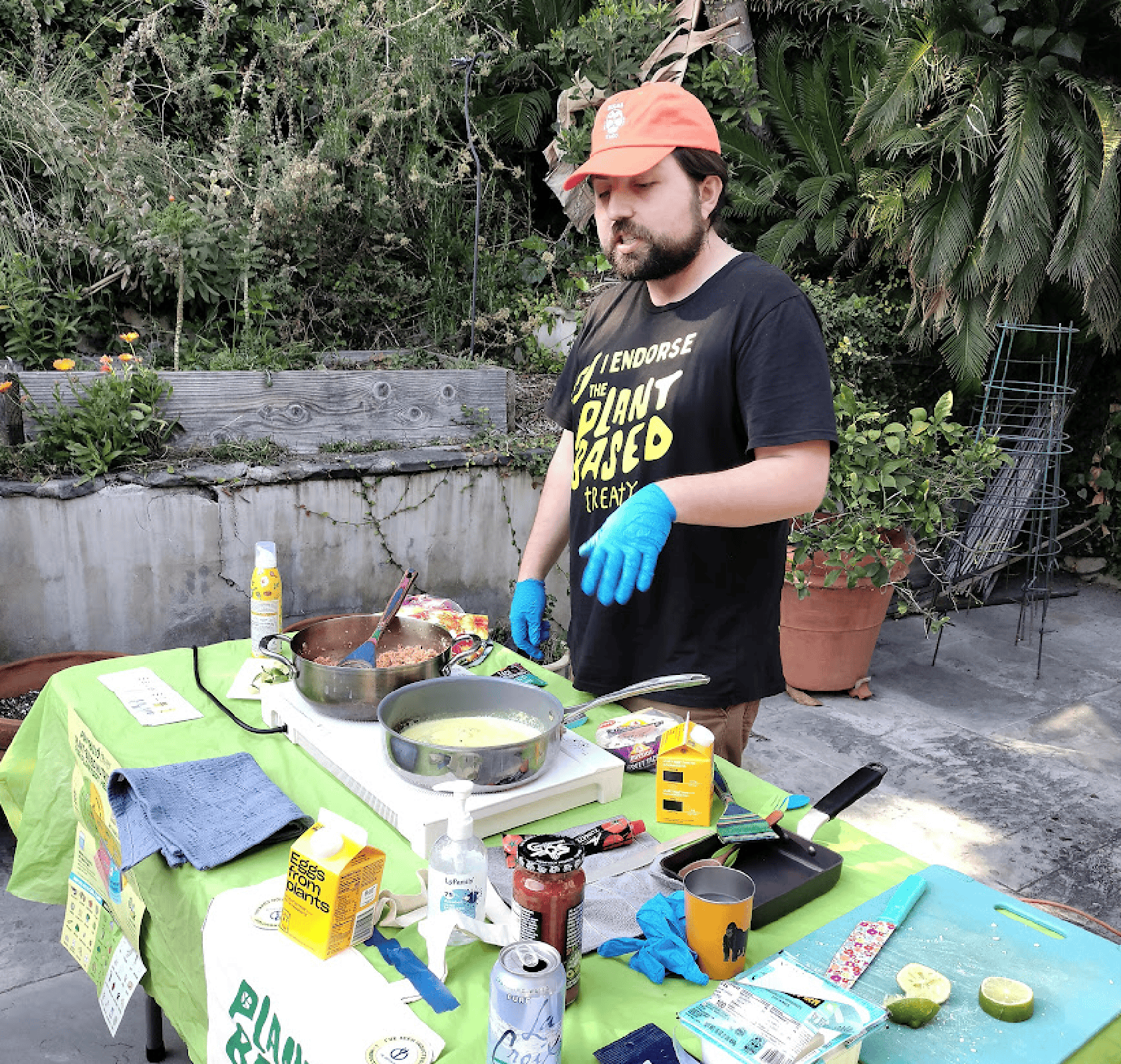 Tratado Plant Based, apenas ovos, evento