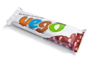 Barra de chocolate orgánico con avellanas Vego