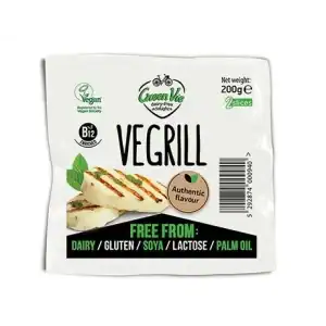 Queso halloumi vegano Greenvie Vegrill