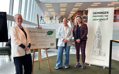 Groningen becomes the third Dutch city to sign the Plant Based Treaty