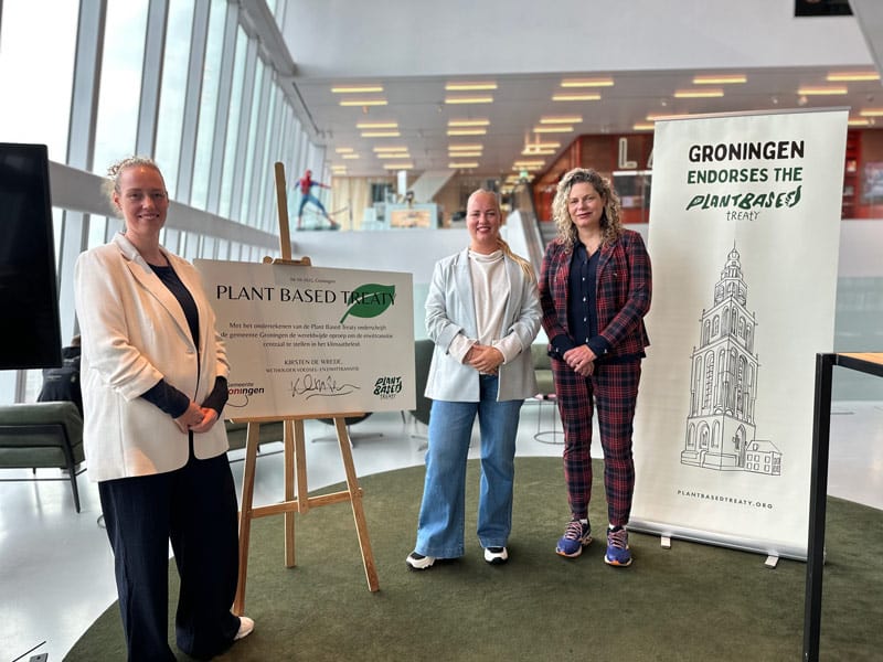 Groningen jest trzecim holenderskim miastem, które podpisało Traktat Roślinny