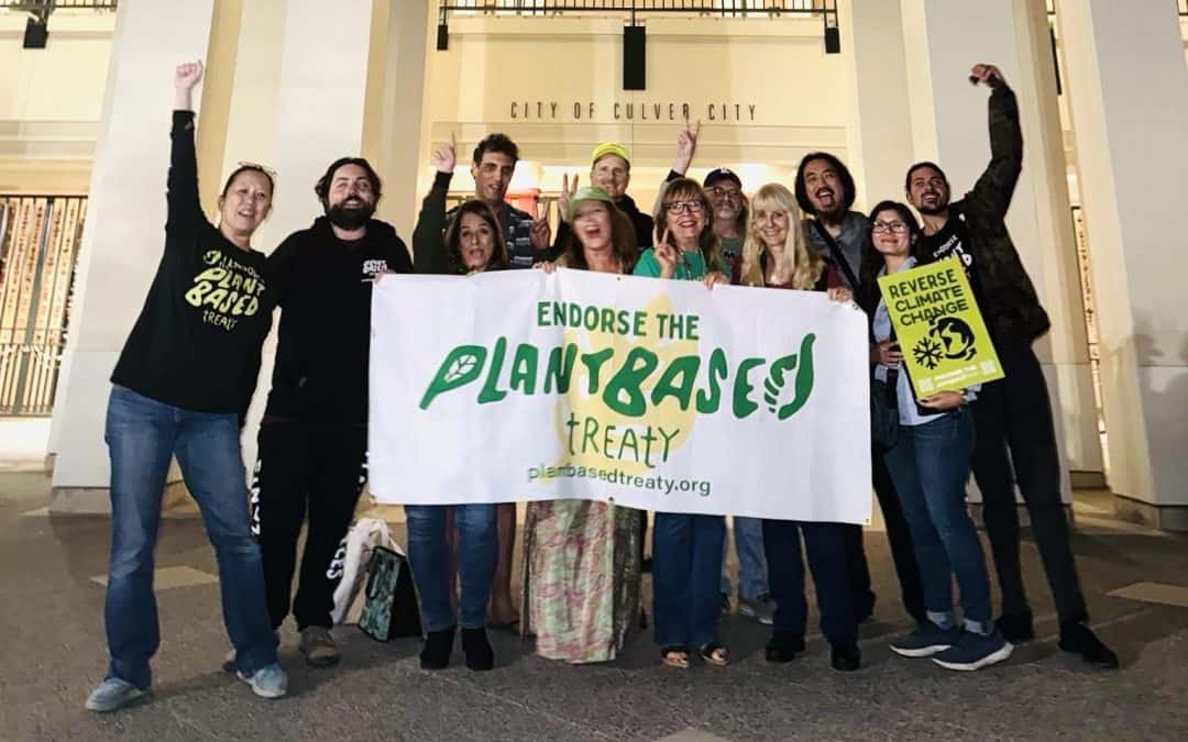 Culver City becomes the 58th city to endorse the call for a global Plant Based Treaty