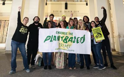 Culver City becomes the 58th city to endorse the call for a global Plant Based Treaty